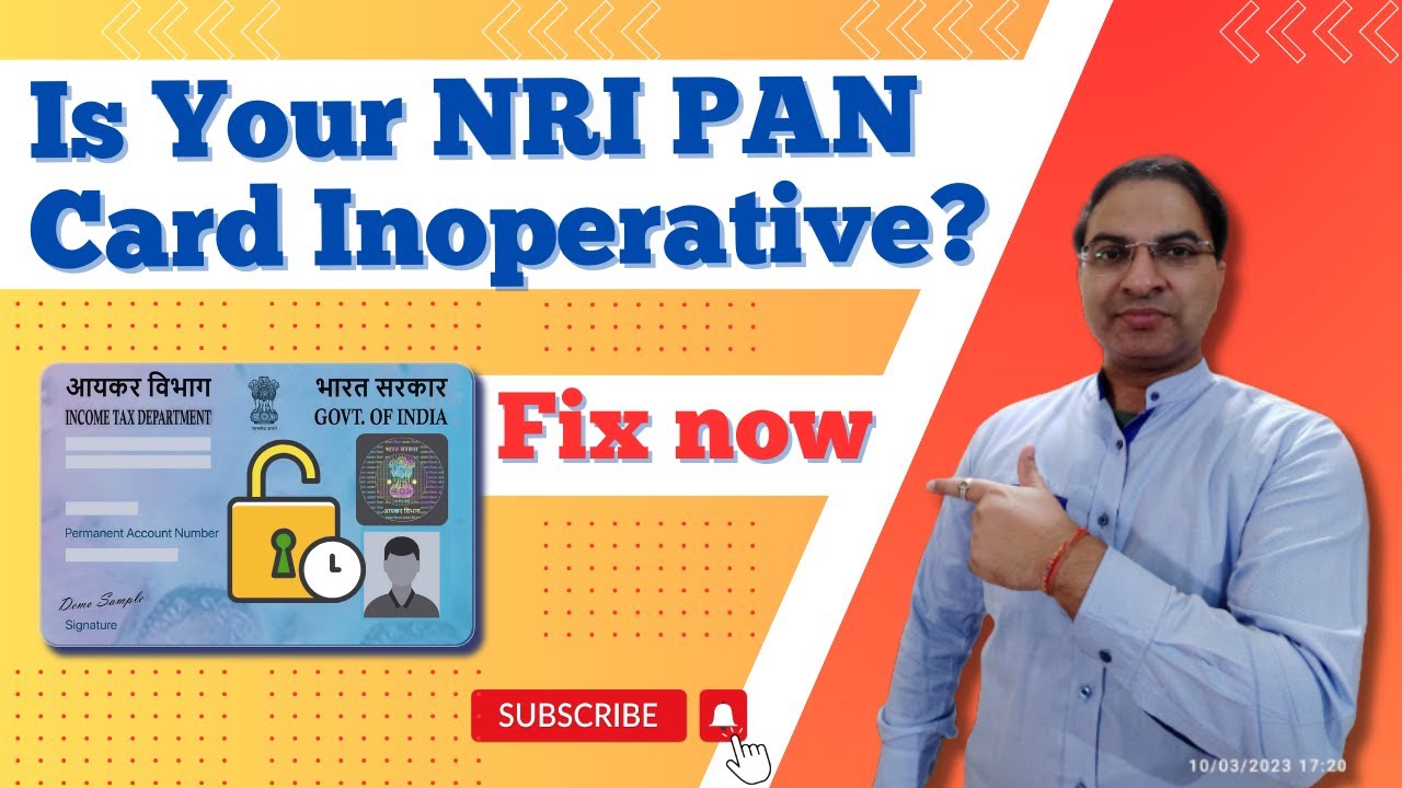 Как исправить неработоспособную карту NRI PAN?
