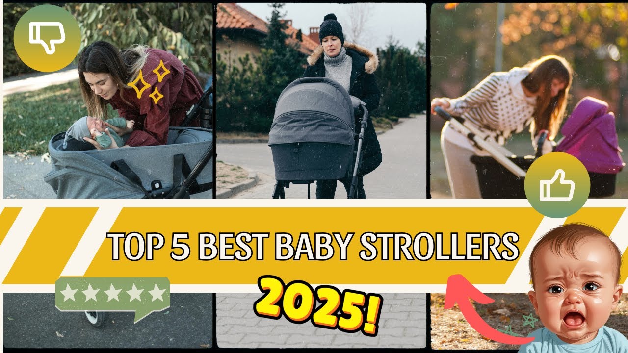 Top 5 BEST Baby Strollers of 2025 | Must-Have Strollers for New Parents!