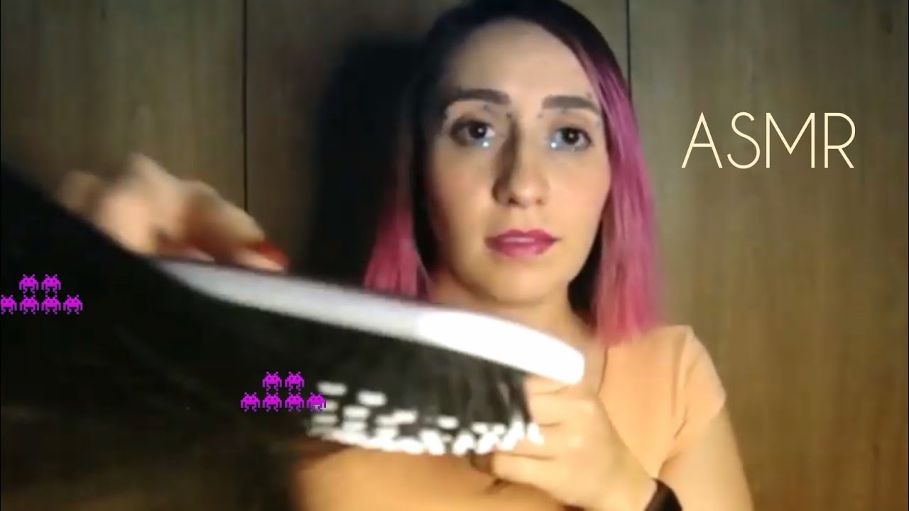 ASMR | Compañera de atrás juega con tu cabello y tienes PIOJOS  ROLEPLAY | Gabii ASMR