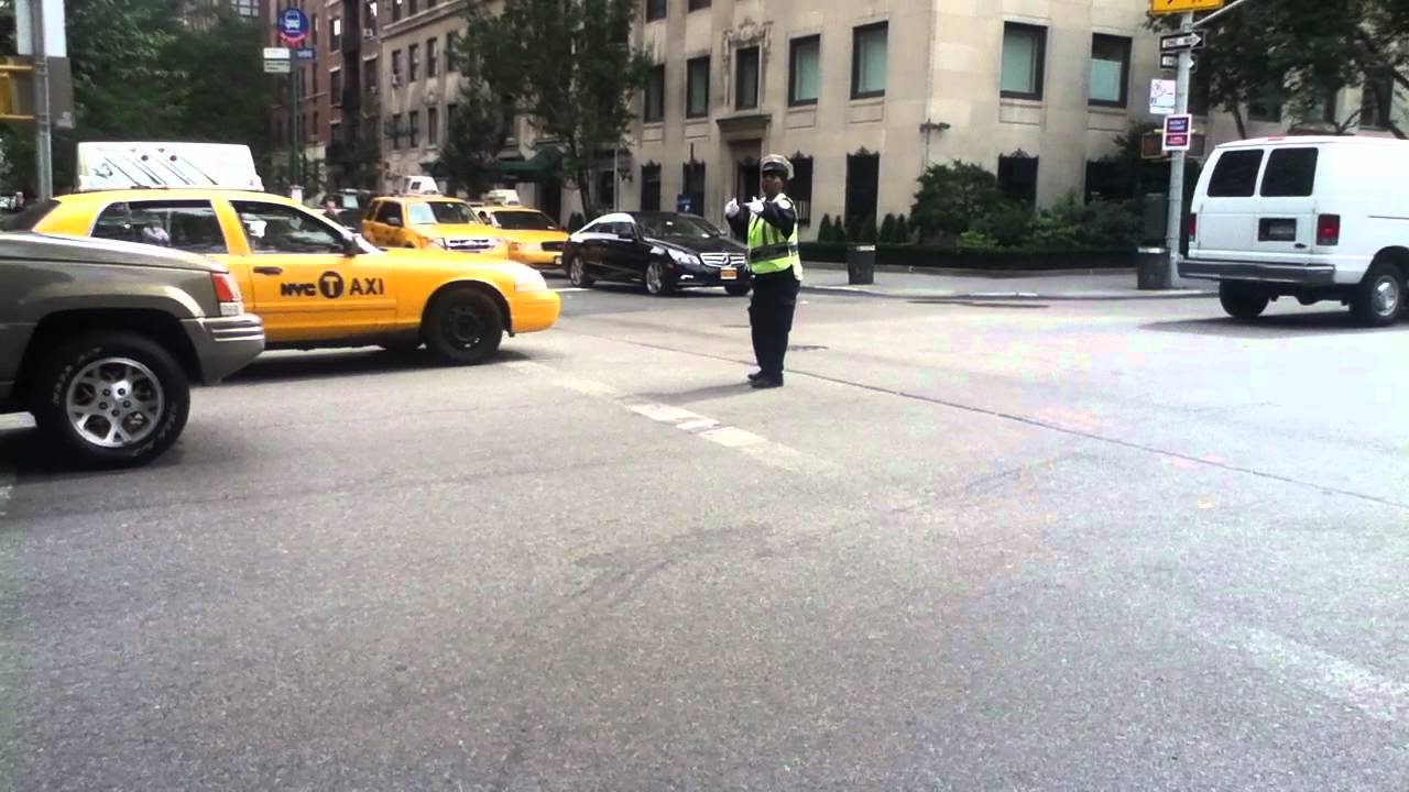 New York traffic cop versus New York traffic