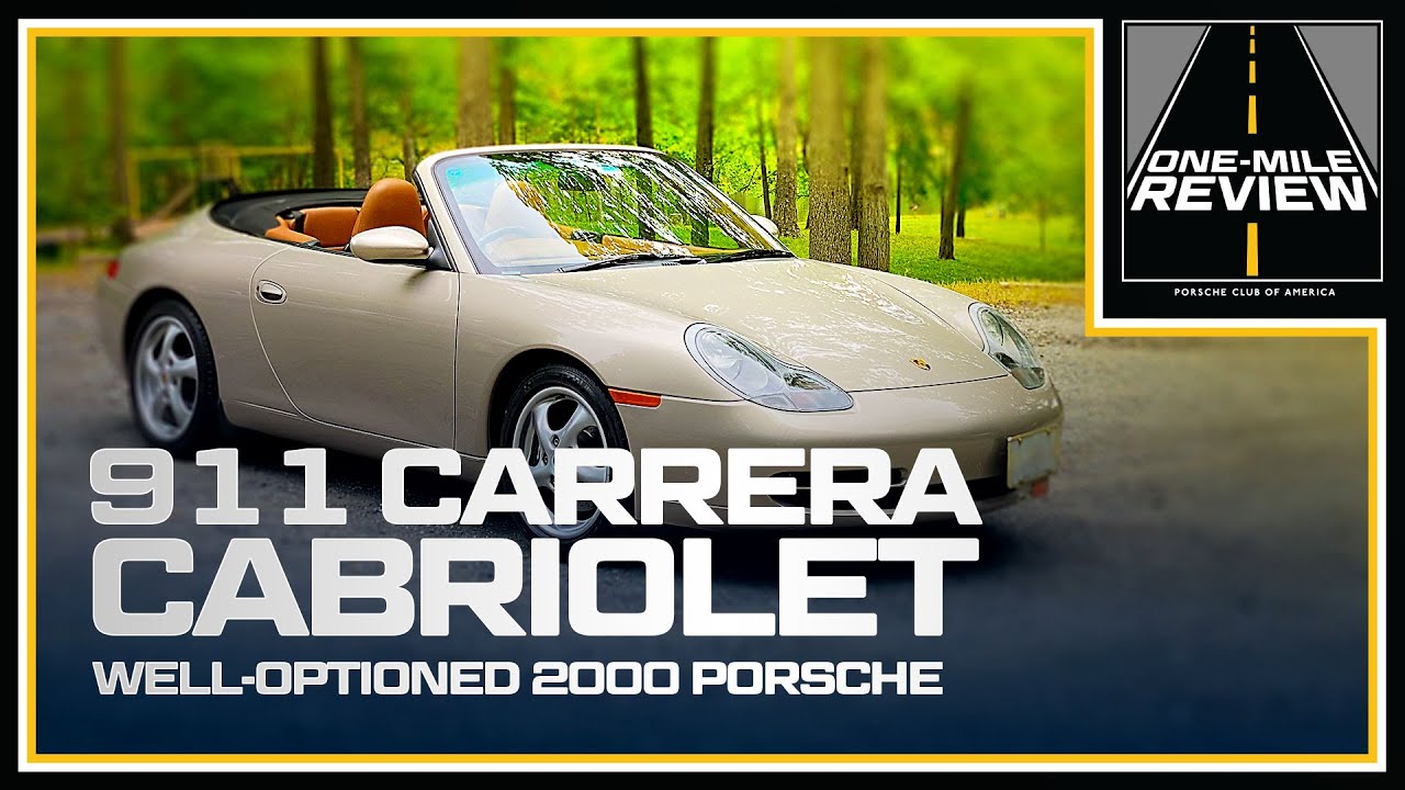2000 Porsche 911 Carrera Cabriolet | One Mile Review