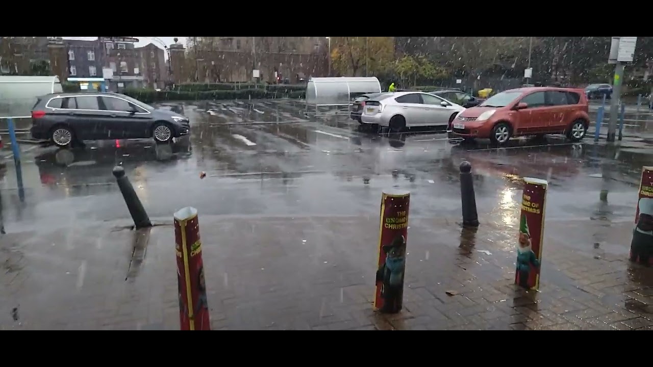UK first snow 2024
