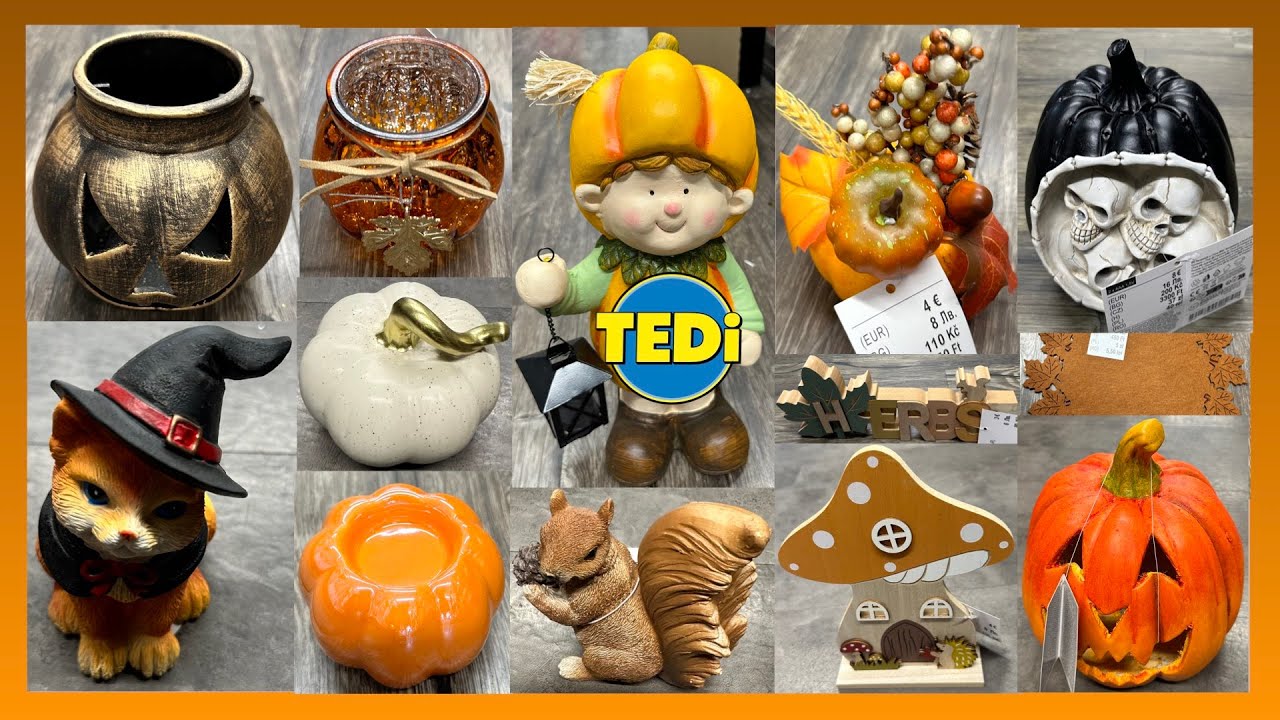 TEDI HALLOWEEN & HERBST DEKORATIONEN