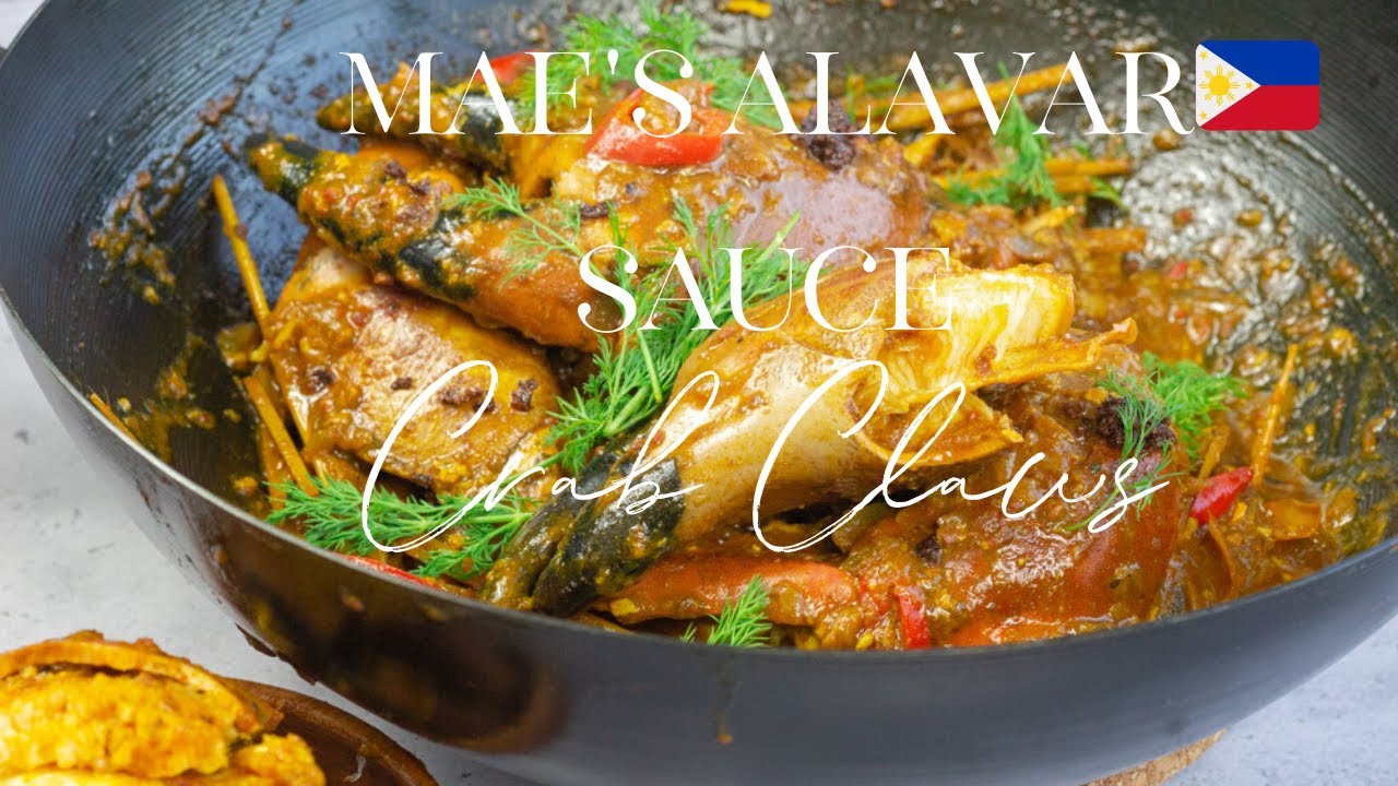 How to Make Crab Claws with Mae's Alavar Sauce  II  Filipino Food