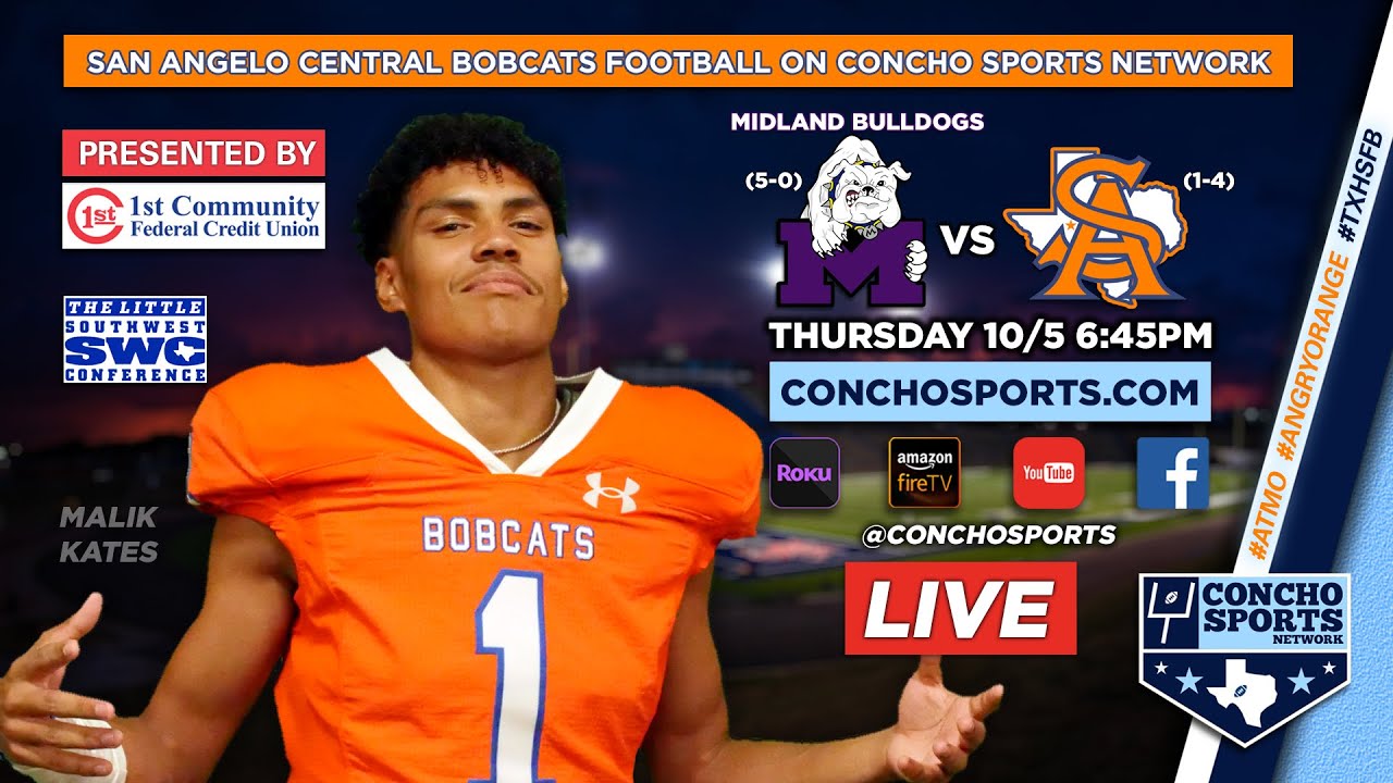 San Angelo Central Bobcats vs. Midland Bulldogs | 10/5/23