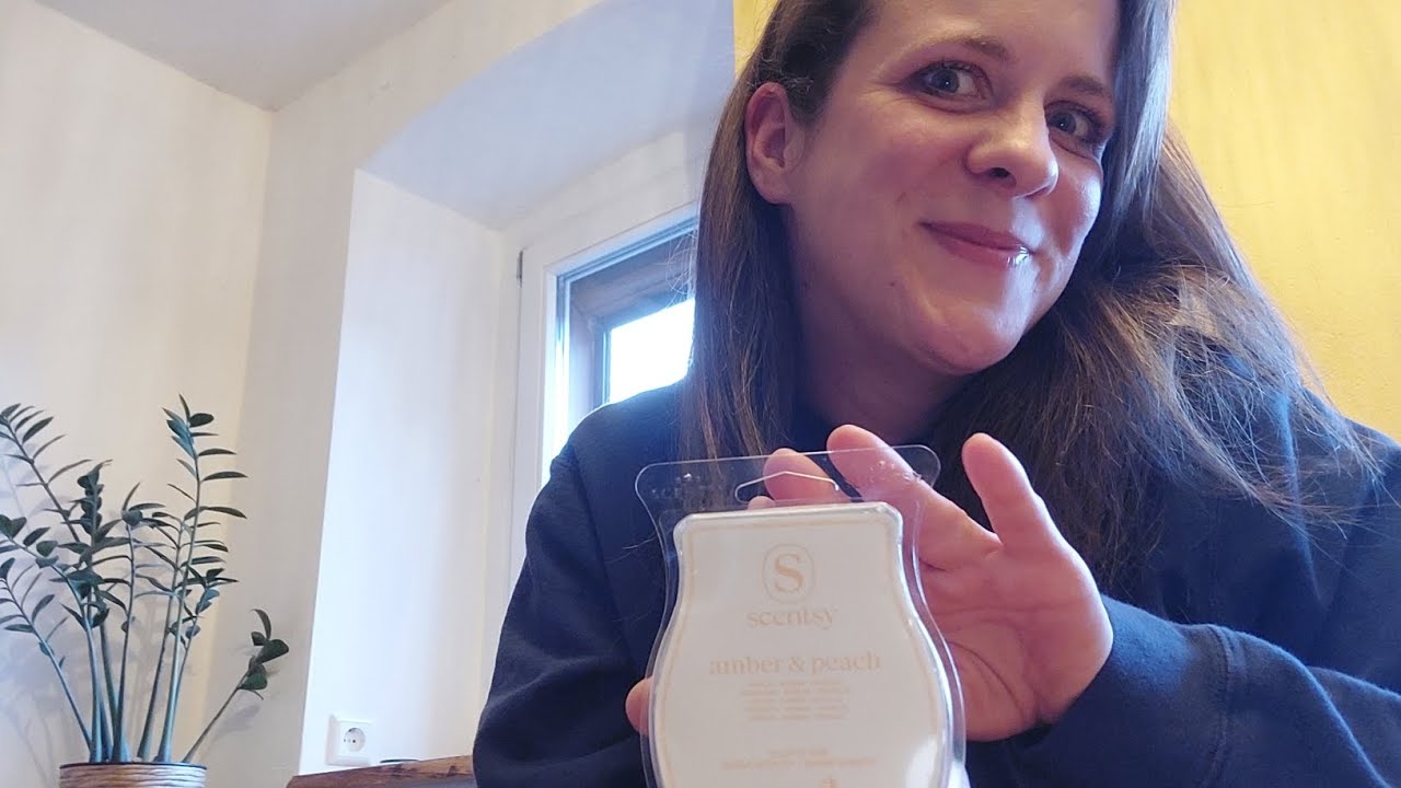 Duft des Monats Januar bei Scentsy 🌸 | Amber & Peach – ein stiller Frühlingsmoment