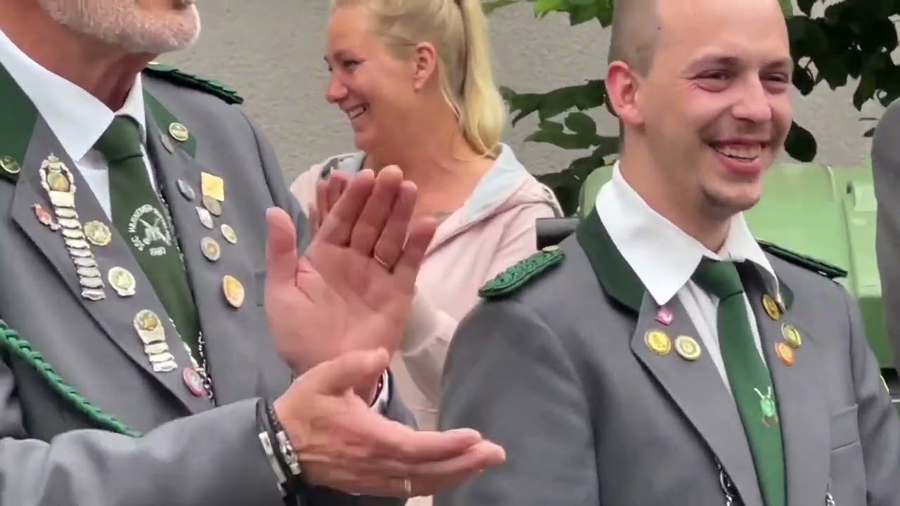 SG Alte List Abholung der Majestäten Königin und König 2023
