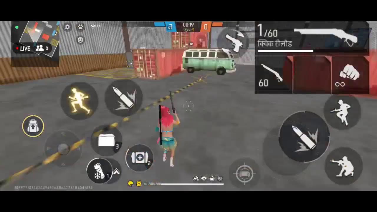 Free fire Play with subscribe #ff #freefire