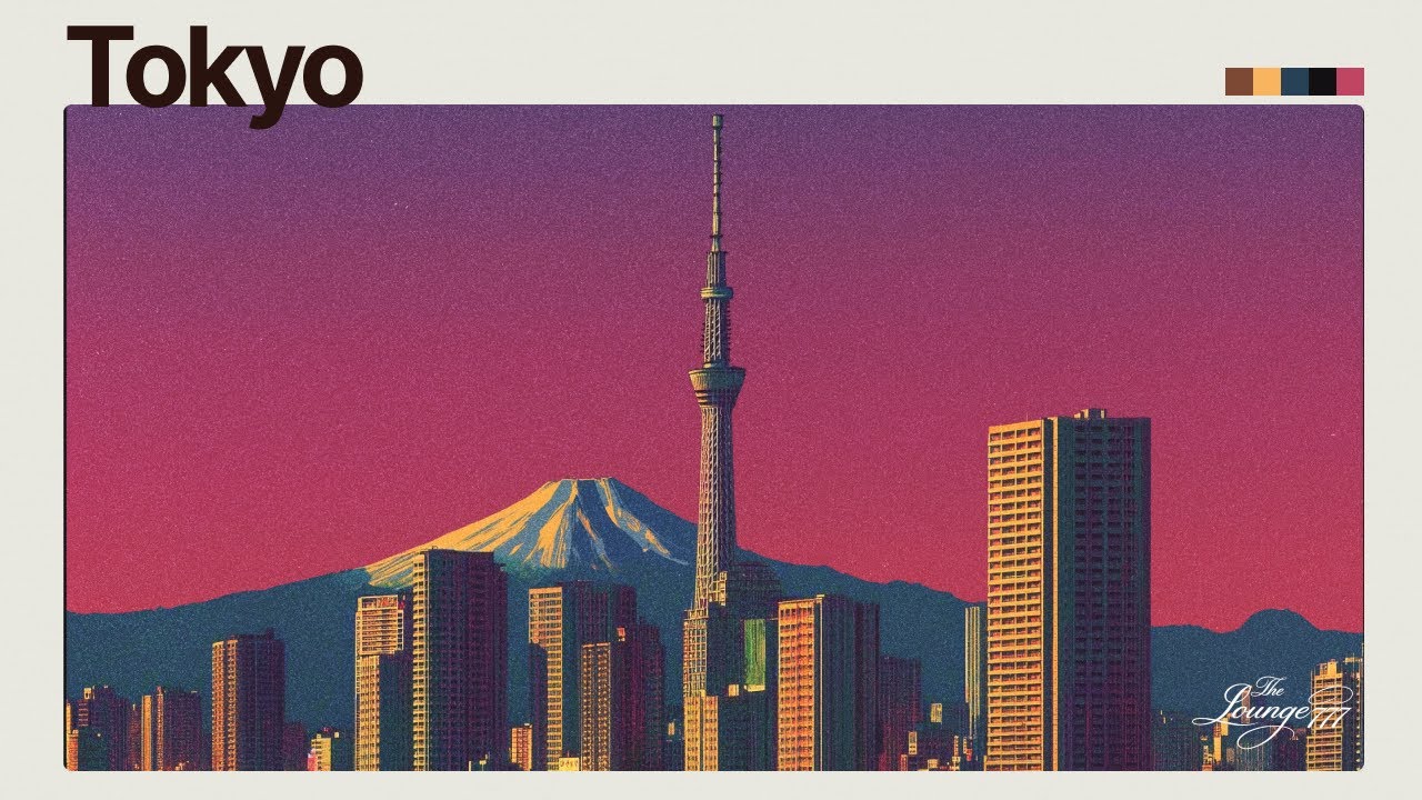 Jazz House Mix | (Tokyo Night Skyline) BOLDEN, BERLIOZ Set | Elegant Late Night Grooves