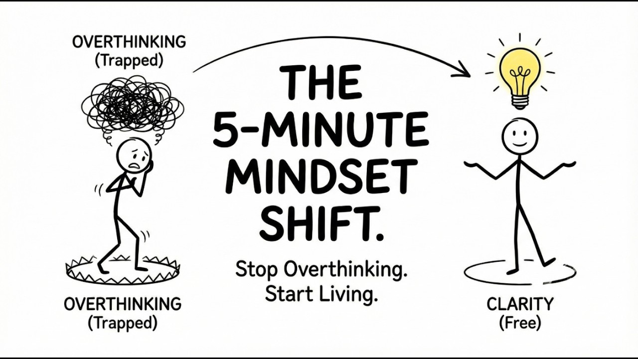The 5-Minute Mindset Shift (Stop Overthinking, Start Living)