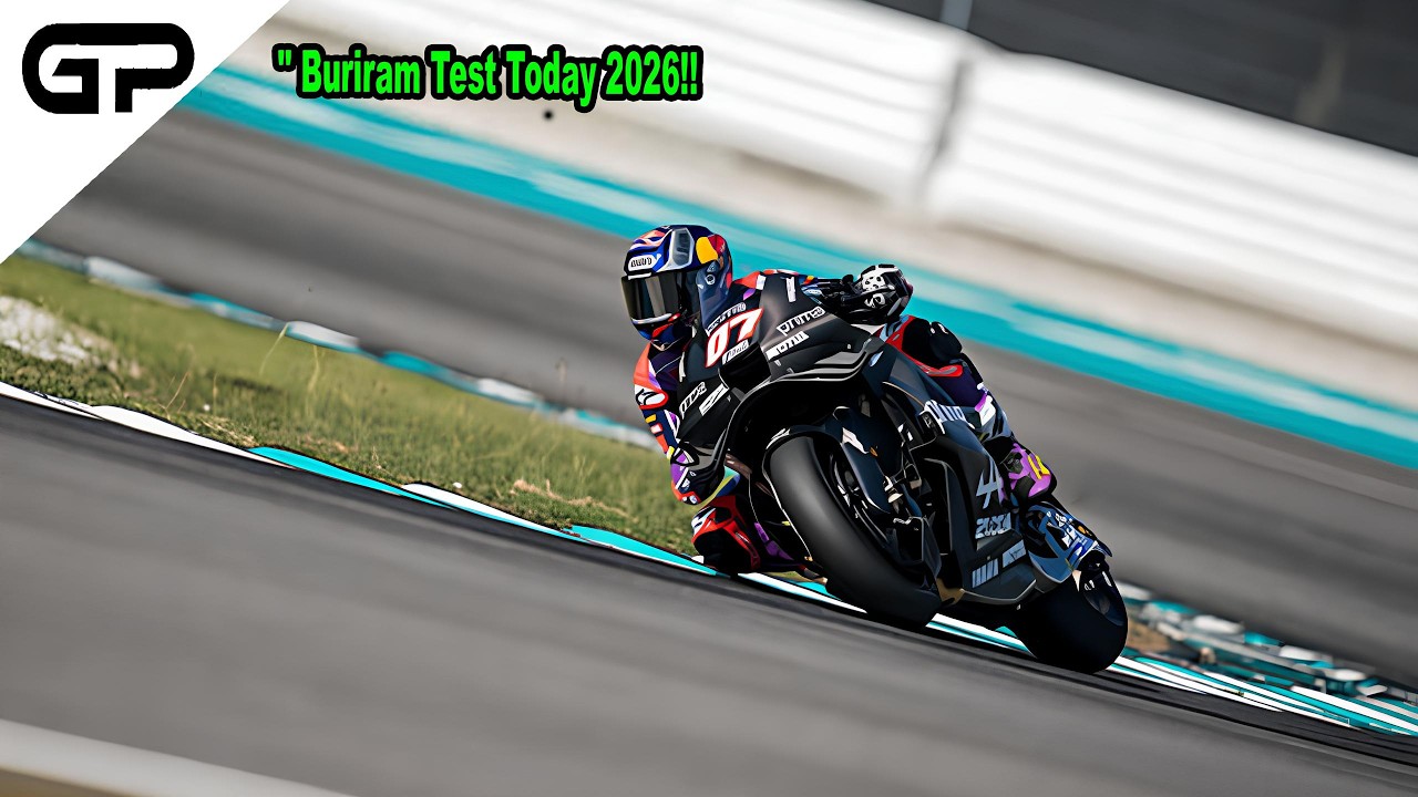Everyone shock! Upgrade was success! TOPRAK dominated with the new V4 at the 2026 Buriram test 2026.