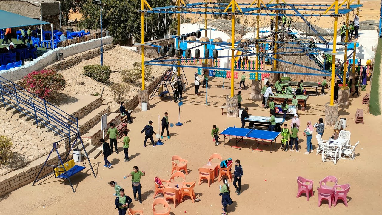 رحلات مدرسة City International Schools فى Dragon Park #dragonpark #adventure