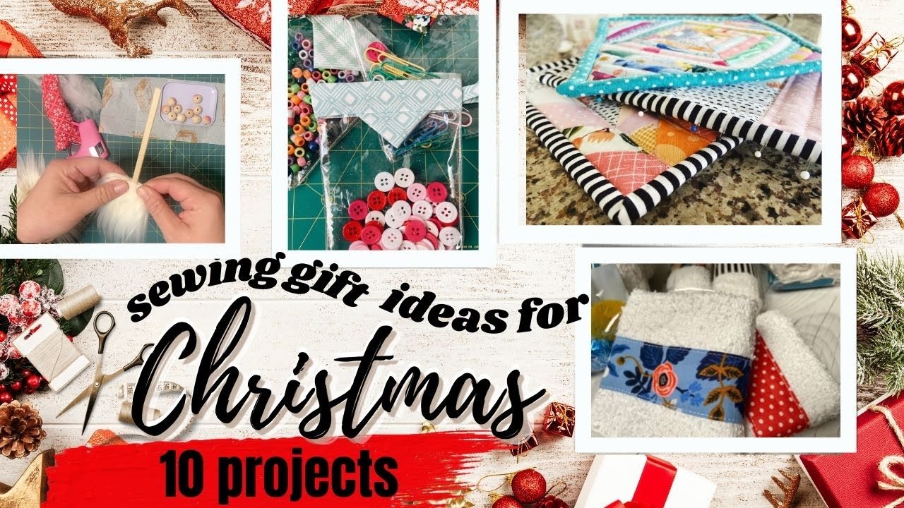 SEWING CHRISTMAS GIFTS FOR FRIENDS, USEFUL GIFTS TO SEW, GIFT IDEAS TO SEW, #agifttonovember