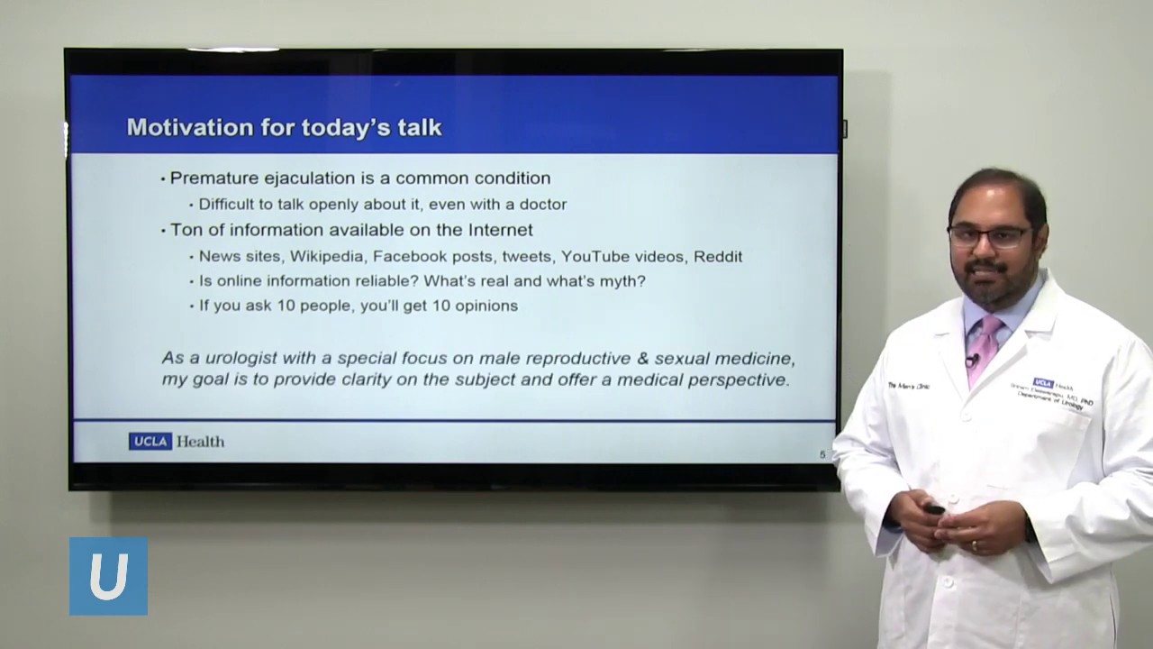 Premature Ejaculation: A Urologist&rsquo;s Perspective