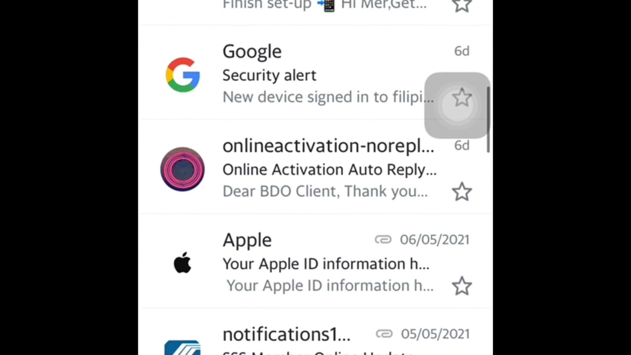 Scam on BDO Alert Stealing money email confirmation