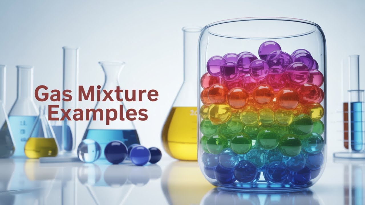 Mixture of Ideal Gases: Composition of gas mixtures| Examples-1