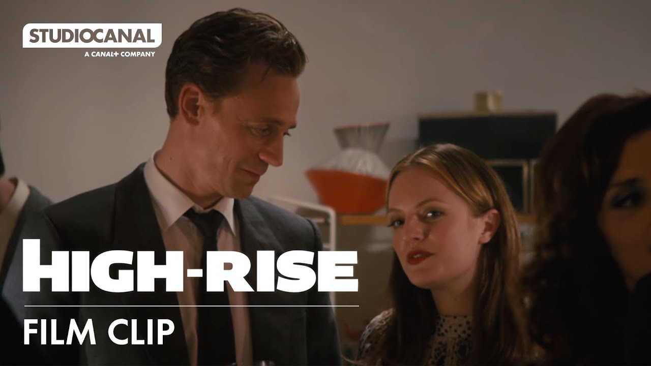 Elisabeth Moss and Tom Hiddleston in HIGH RISE - Film Clip