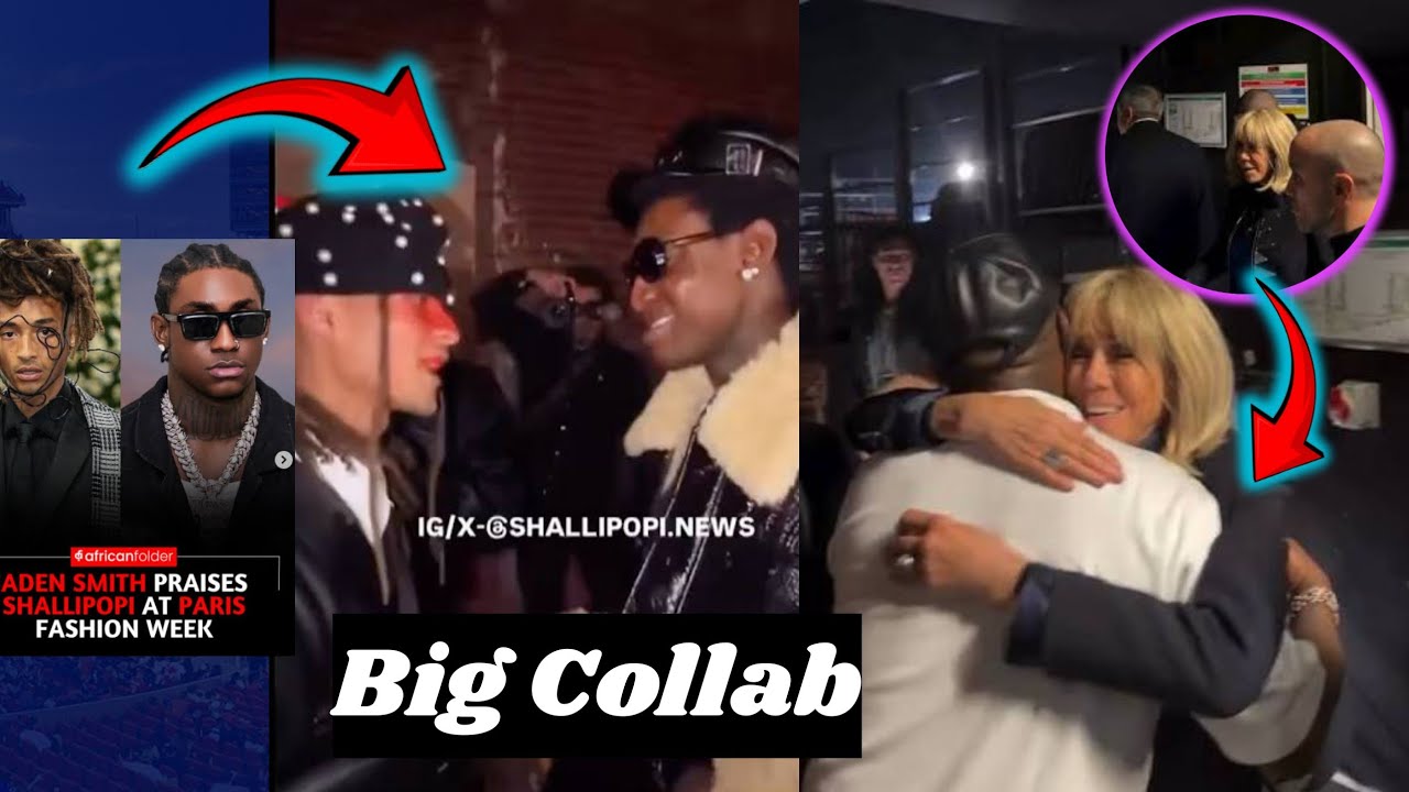 Davido & Shallipopi Link Up With Jaden Smith & French First Lady in Paris — Powerful Lessons