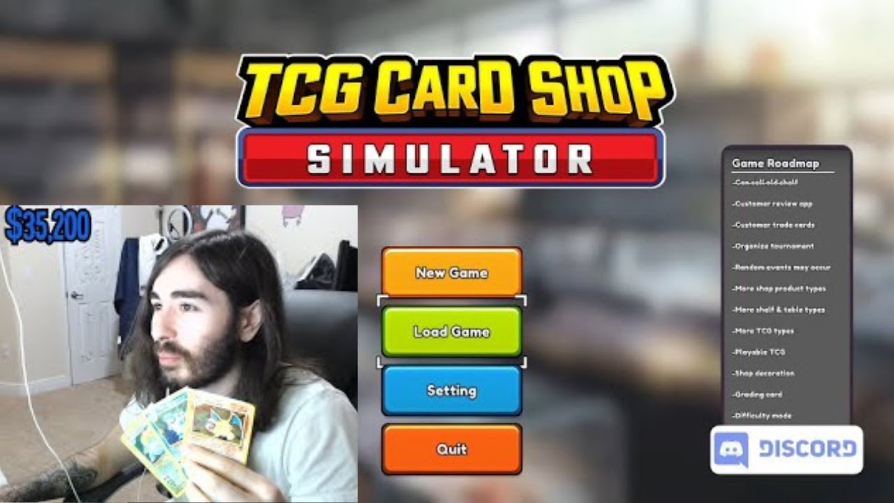 Sleep well while Charlie plays some TCG Card Shop Simulator