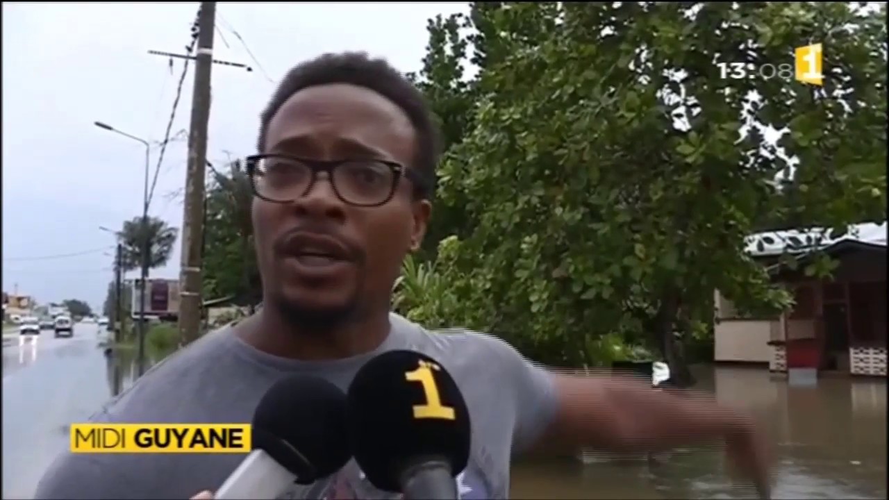 Nouvelles inondations à Saint-Laurent du Maroni - Guyane 1ère