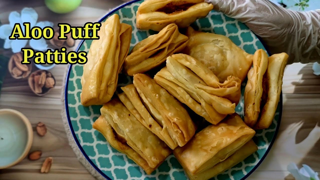 Aloo Puff Patties Recipe 😋| Puff Sheet At Home|Aloo Puff Patties By Musfi 