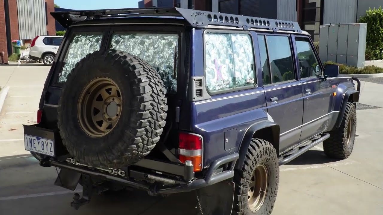 Nissan GQ Patrol With Tier One Metalworks Roof Rack