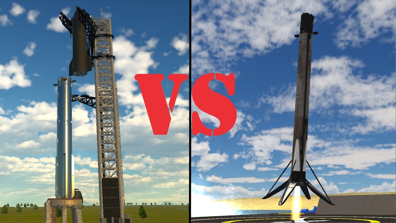 Starship VS Falcon 9 Reusability
