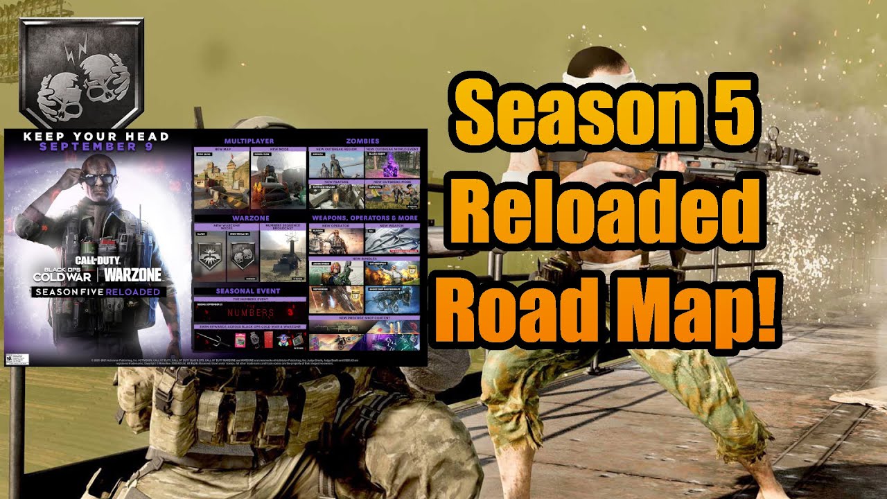 Season 5 Reloaded Road Map! New Modes! New Limited Time Event!