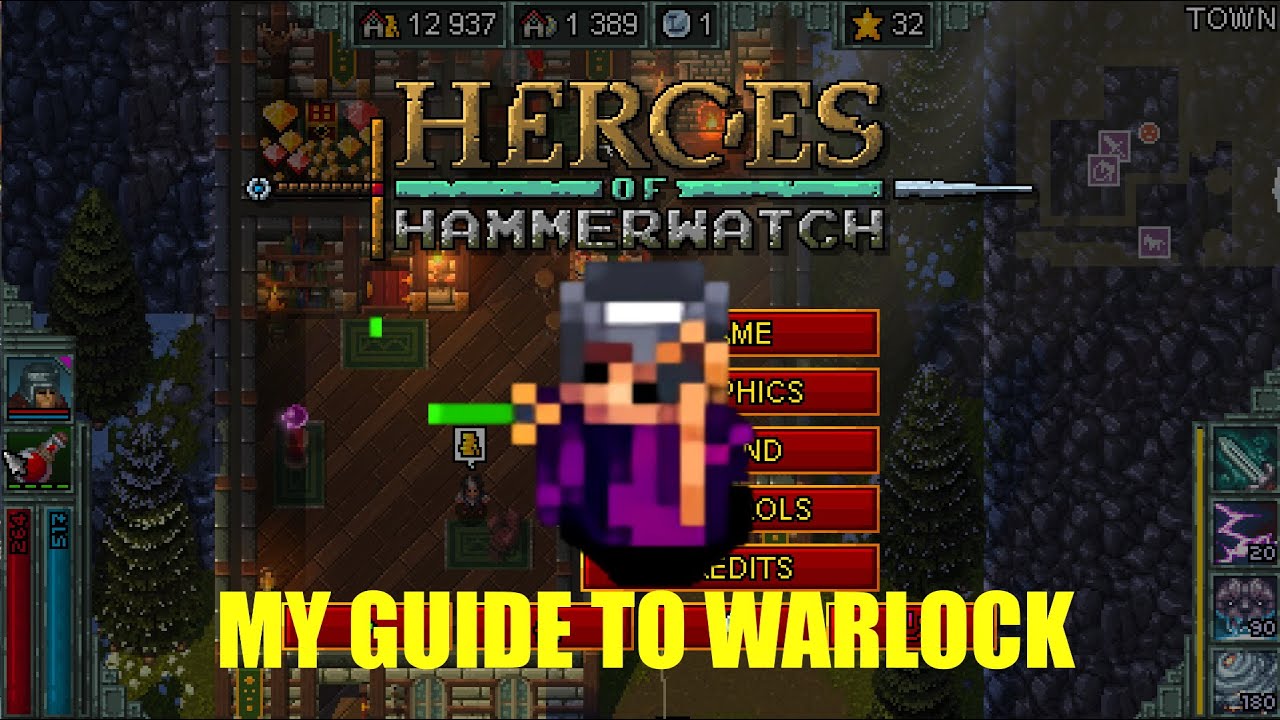 Heroes of Hammerwatch - My Guide To Warlock