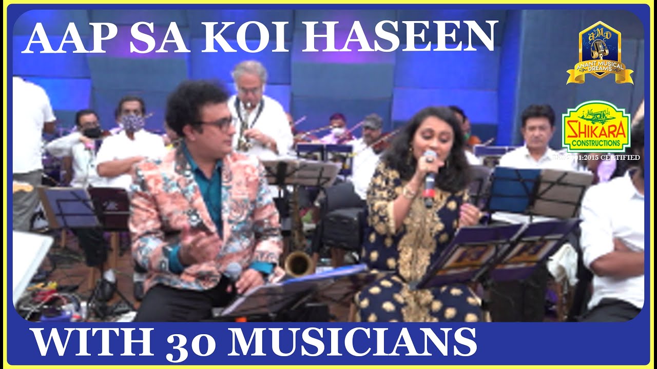 Aap Sa Koi Haseen I Chaandi SOna I R D B I Kishore Kr, Asha Bhosle I Rajesh Iyer, Manjeera Ganguly