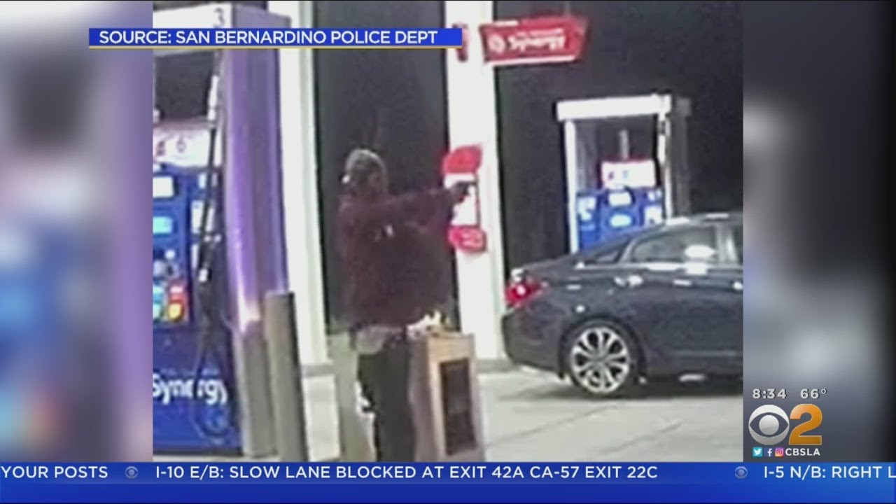 Man Waving Gun At Gas Station In San Bernardino Dies In Officer-Involved Shooting