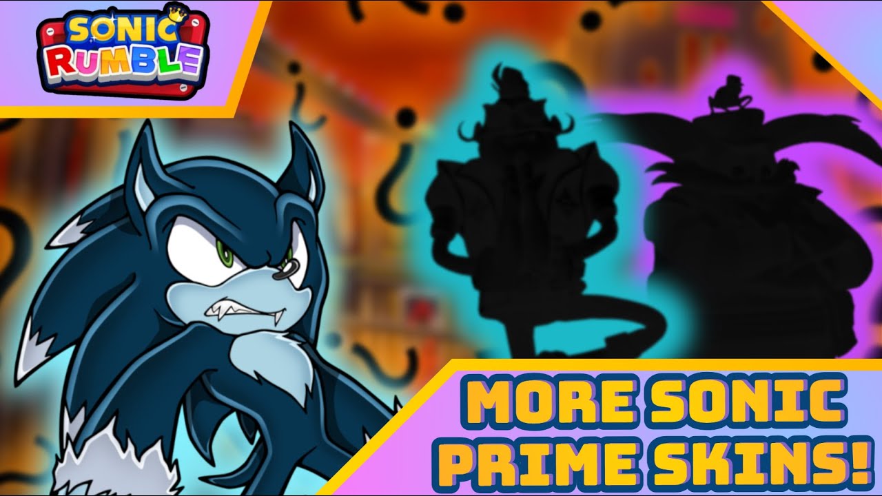 🤖СКОРО ПОЯВЯТСЯ ЕЩЕ БОЛЬШЕ СКИНОВ ДЛЯ Sonic Prime И ДРУГИХ ПЕРСОНАЖЕЙ | Sonic Rumble