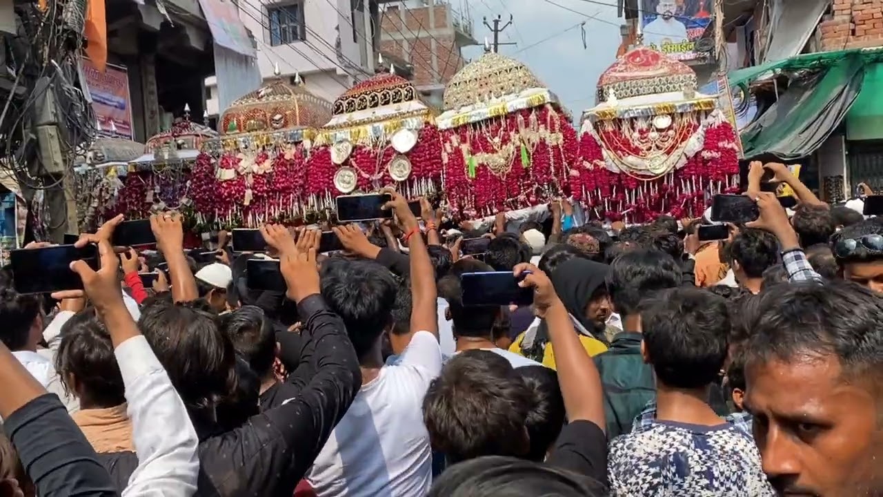 9 moharram 2023 chowk chauraha fatehpur #youtube #youtubeshorts #viral #muharram
