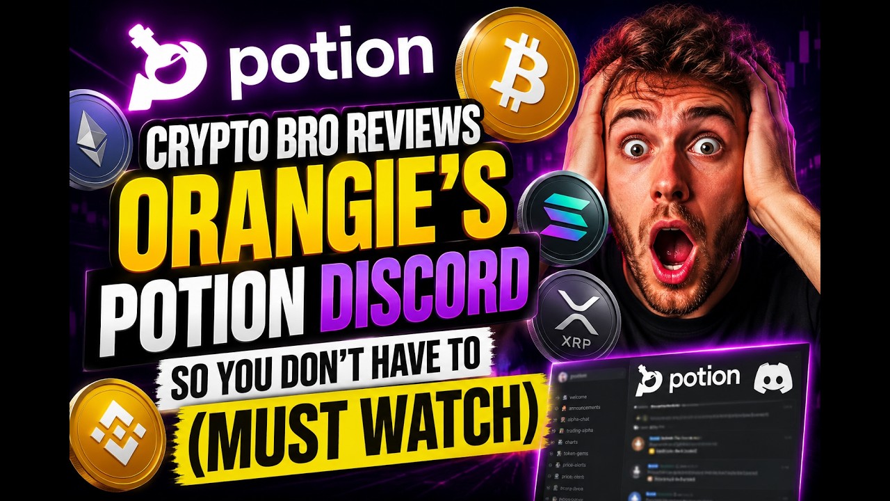 Crypto Bro Reviews Orangie's *PAID* Potion Discord So You Don't Have To (MUST WATCH)