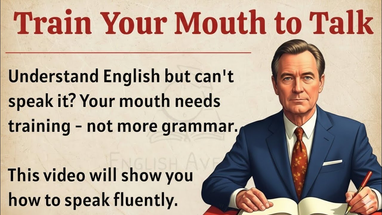 Why You Understand English But Can’t Speak It – Train Your Mouth for Fluency