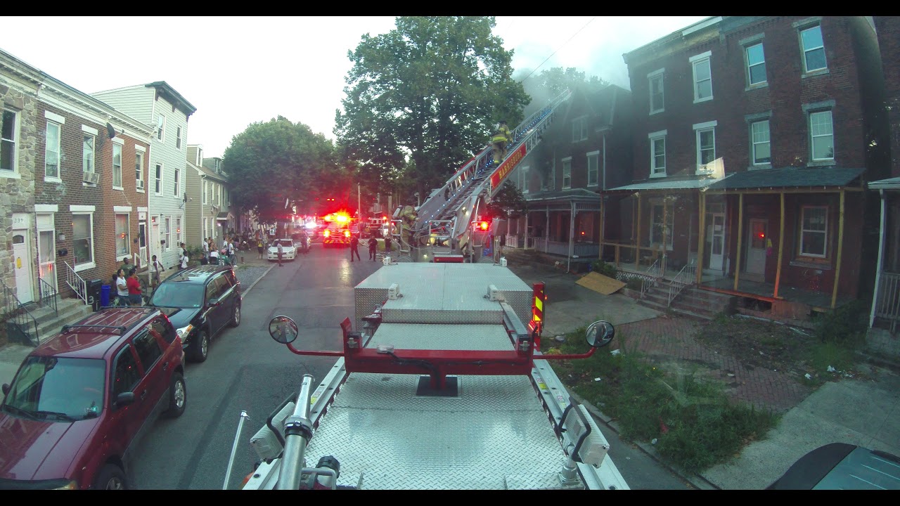 Harrisburg City PA House Fire in Allison Hill