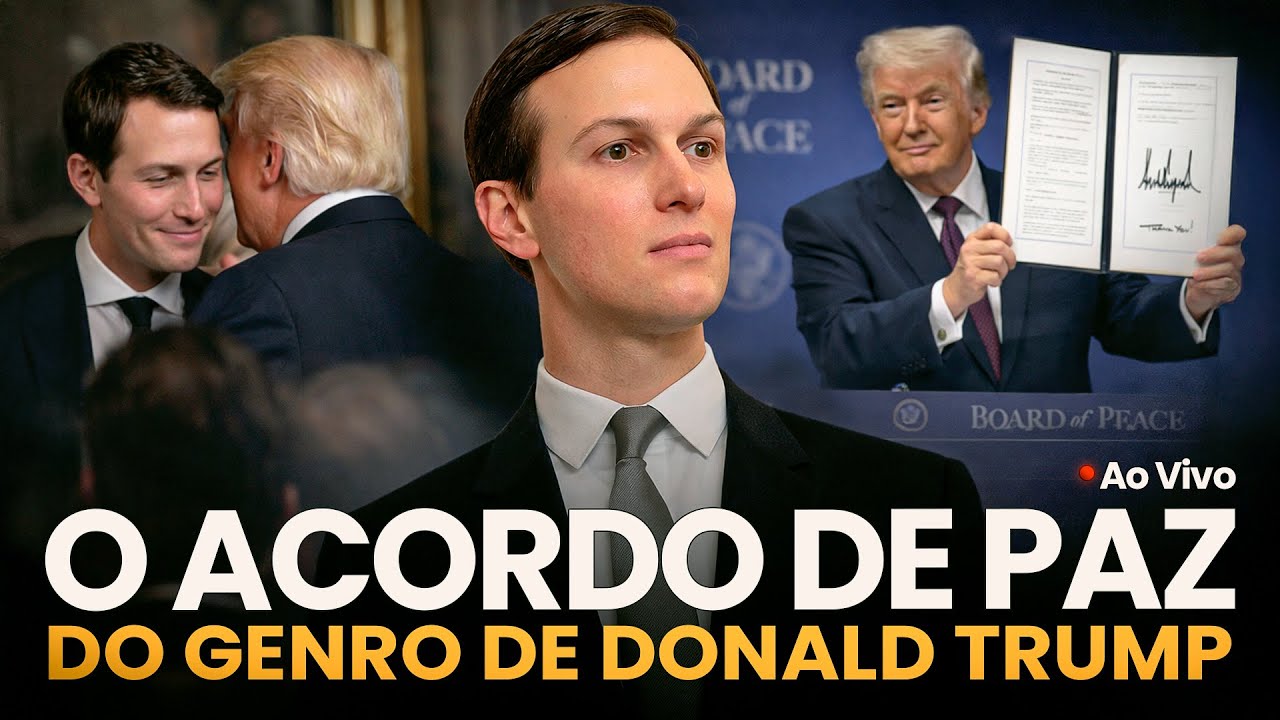 O ACORDO DE PAZ DO GENRO DE DONALD TRUMP - Live Urgente - Lamartine Posella
