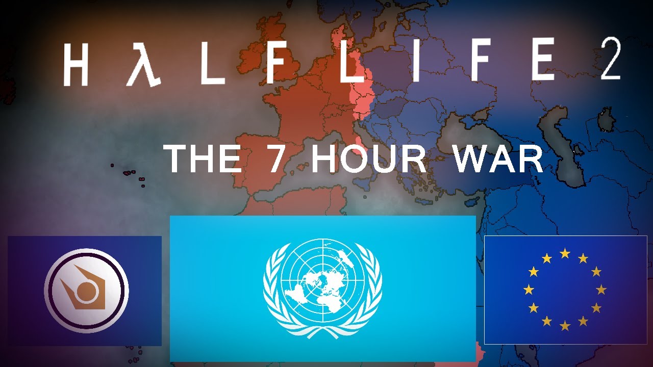 HALF LIFE 2: The Seven-Hour War - Every Five Minutes MAPPED