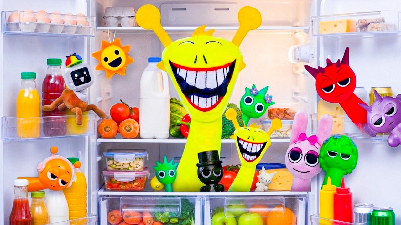 ❄ When I Opened My Fridge, All the Sprunki Were There