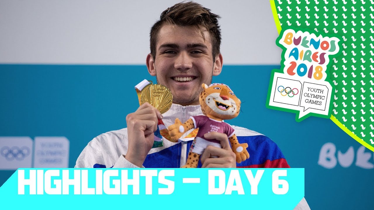 Medal Decisions in Swimming, Badminton and Artistic Gymnastics | YOG 2018 Day 6 | Top Moments
