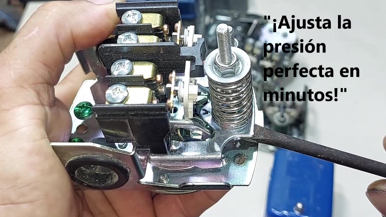 APRENDE a Regular y Calibrar el Presostato: Ajusta la Presión bomba de Agua de Forma Fácil y Rápida.