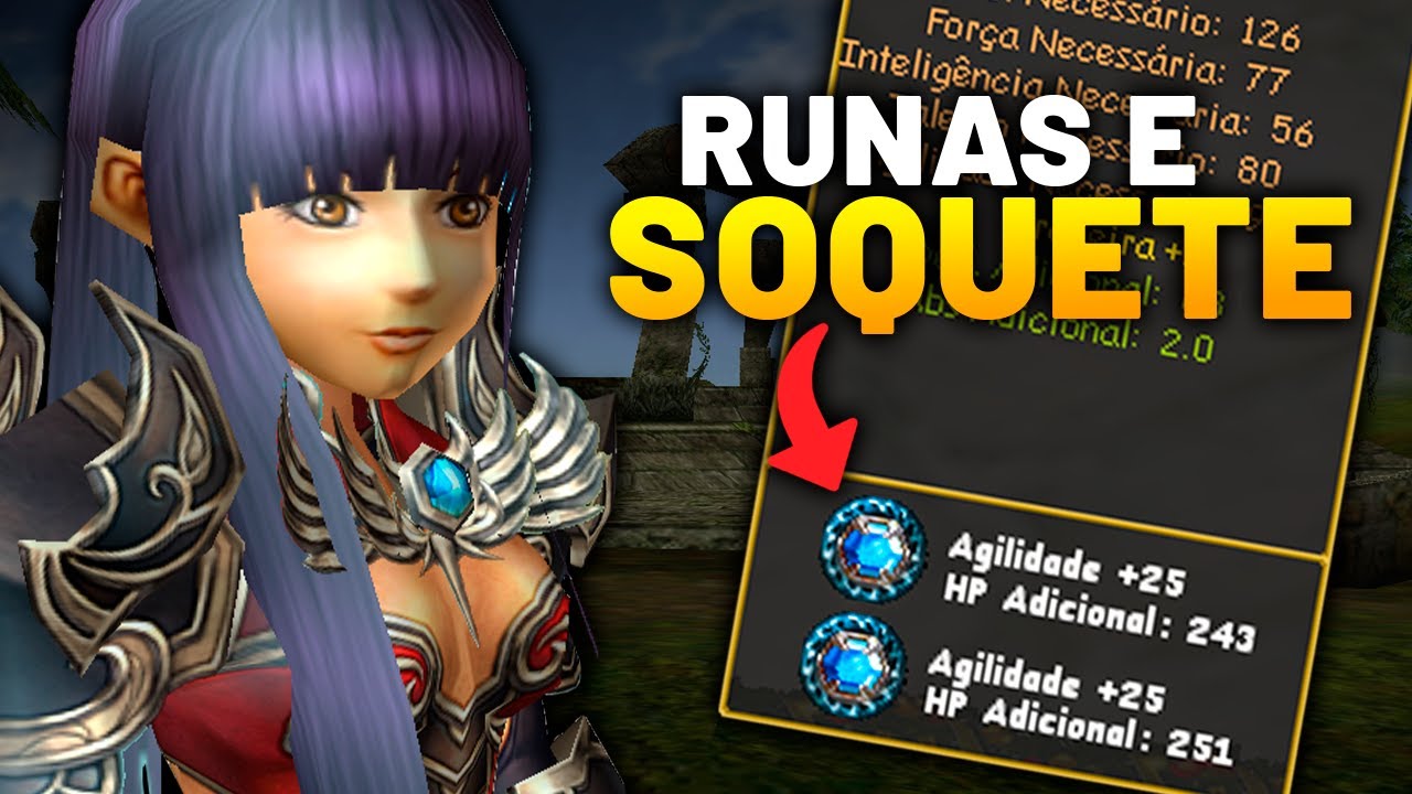 TUDO que você PRECISA SABER sobre as RUNAS E SOQUETES no Priston Tale