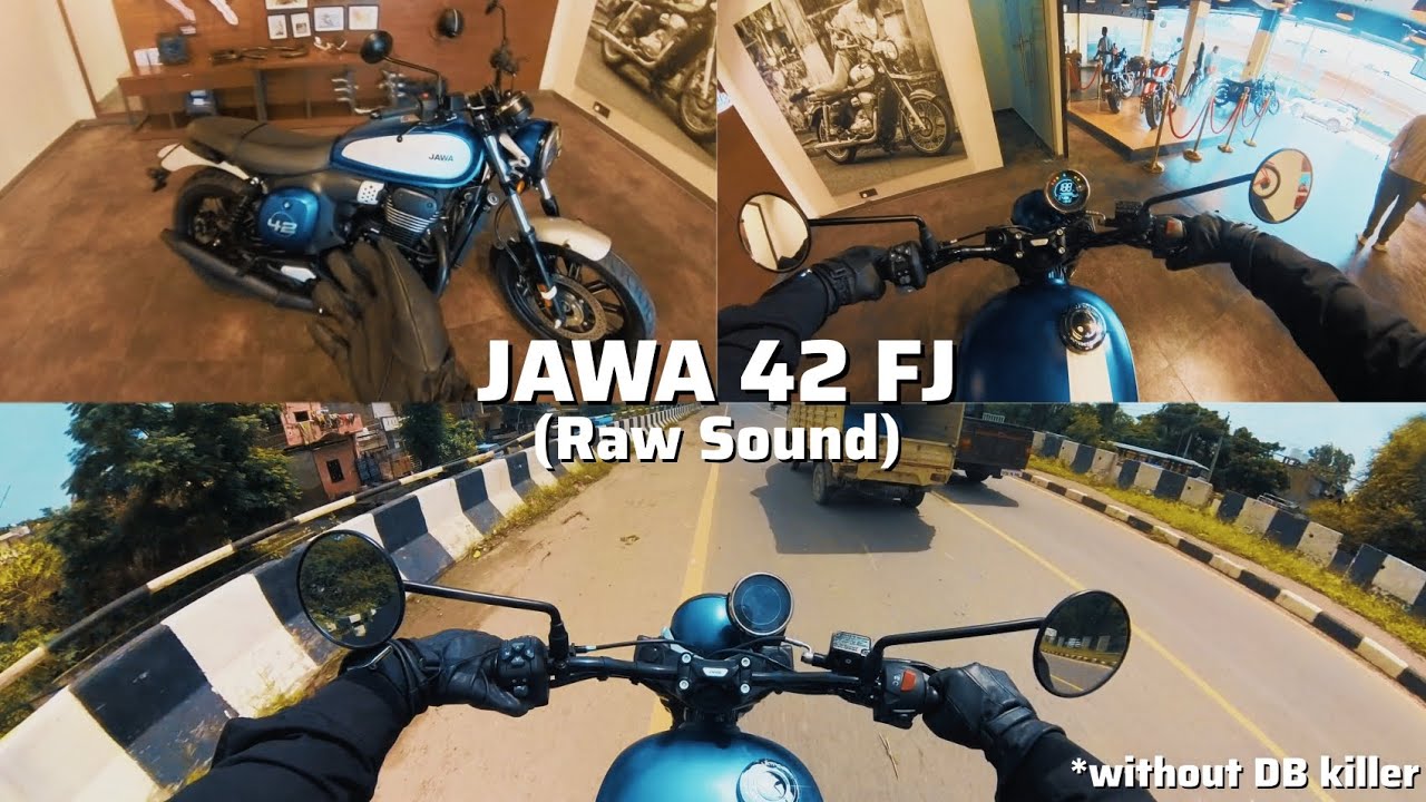 NEW JAWA 42 FJ RAW SOUND | POV | DB KILLER REMOVED [4K]
