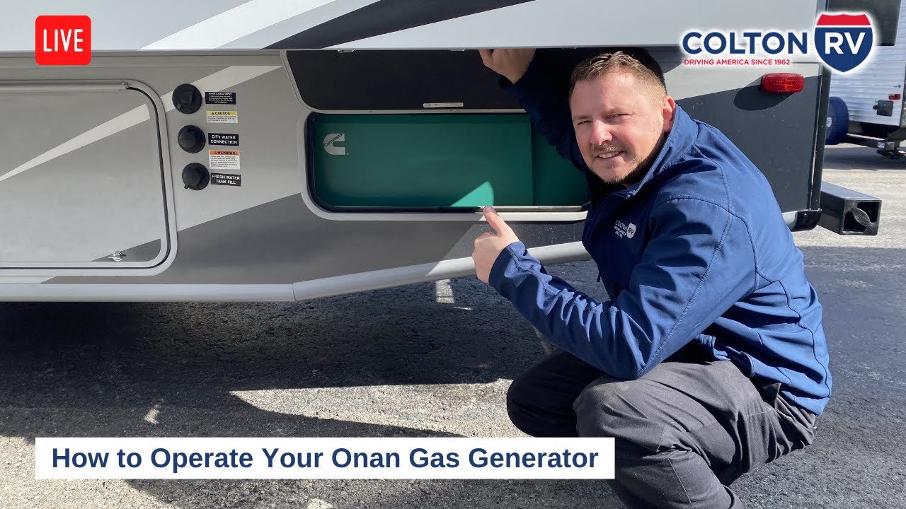 ONAN Gas RV Generator Operation and Troubleshooting: What to do when you're not getting power