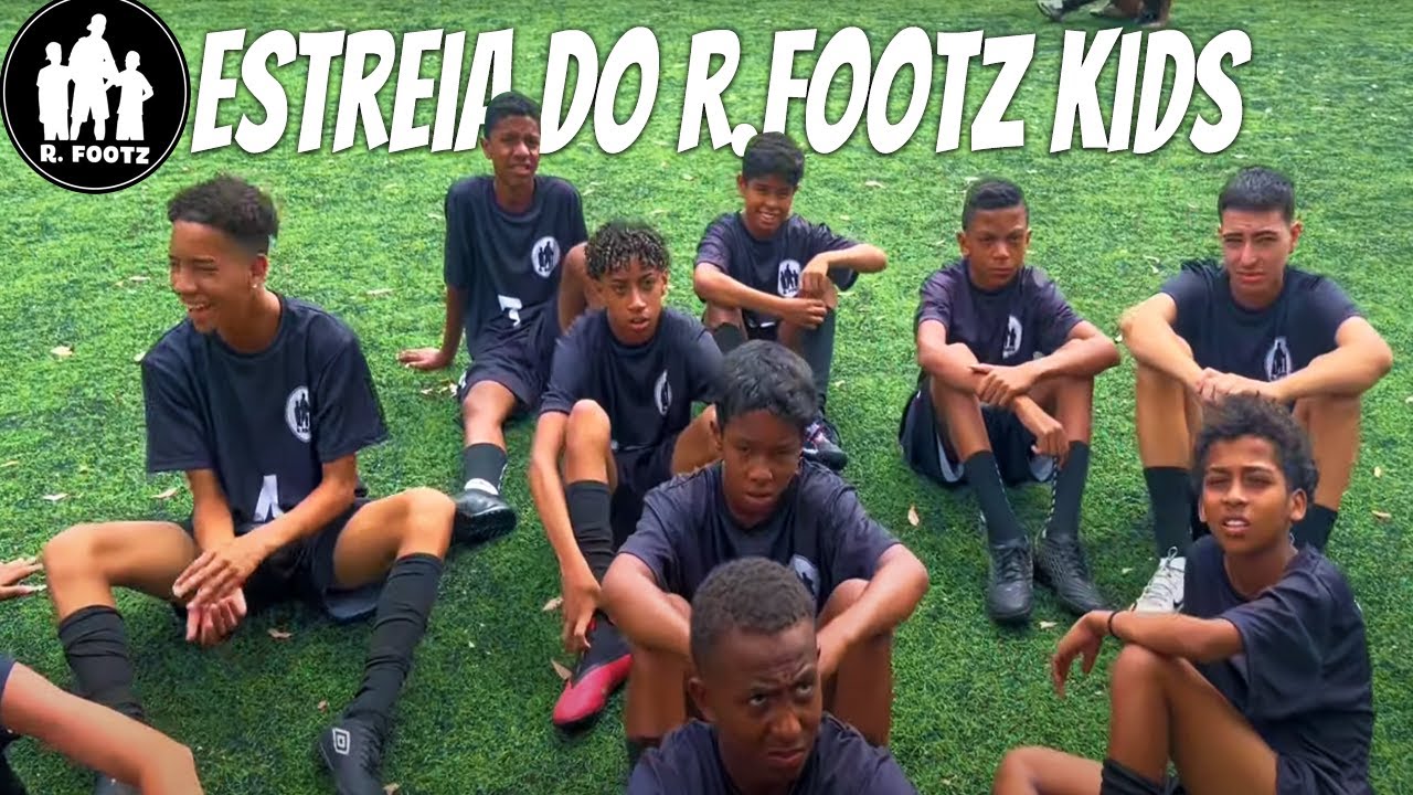 ESTREIA DO R. FOOTZ KIDS NO CAMPO - R.FOOTZ x MORRO FC