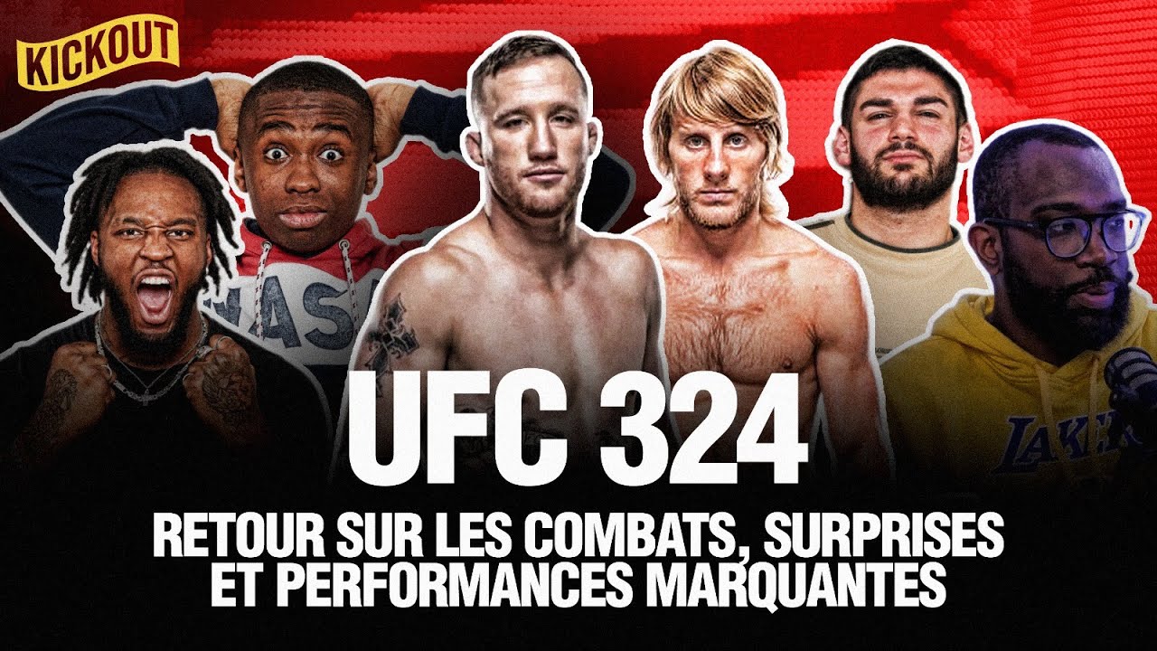 UFC 324 : Gaethje détruit Pimblett ! Retour sur la carte et les moments forts