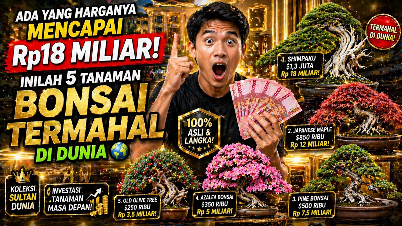 Ada yang Harganya Mencapai Rp18 Miliar! inilah 5 Tanaman Bonsai Termahal di Dunia