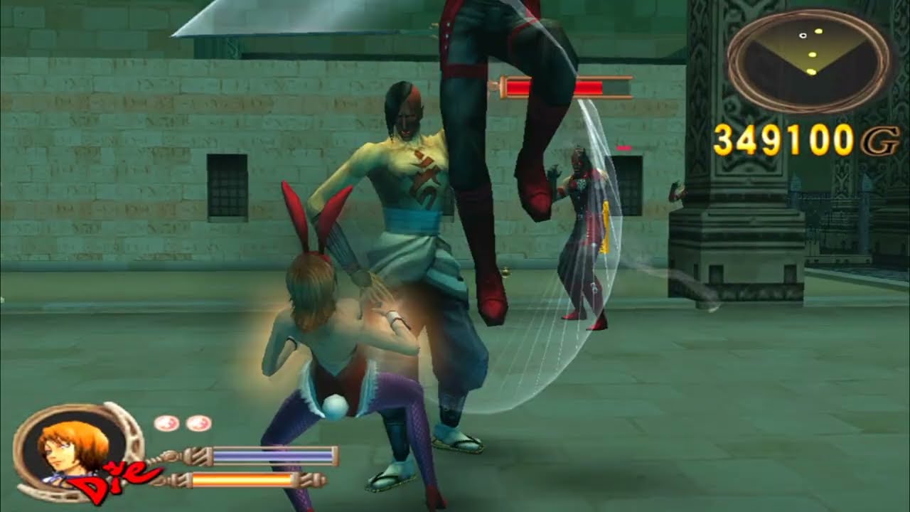 GOD HAND DESTINY HARD KMS STAGE 8-1 DEATH SUDDER OLIVIA GAMEPLAY