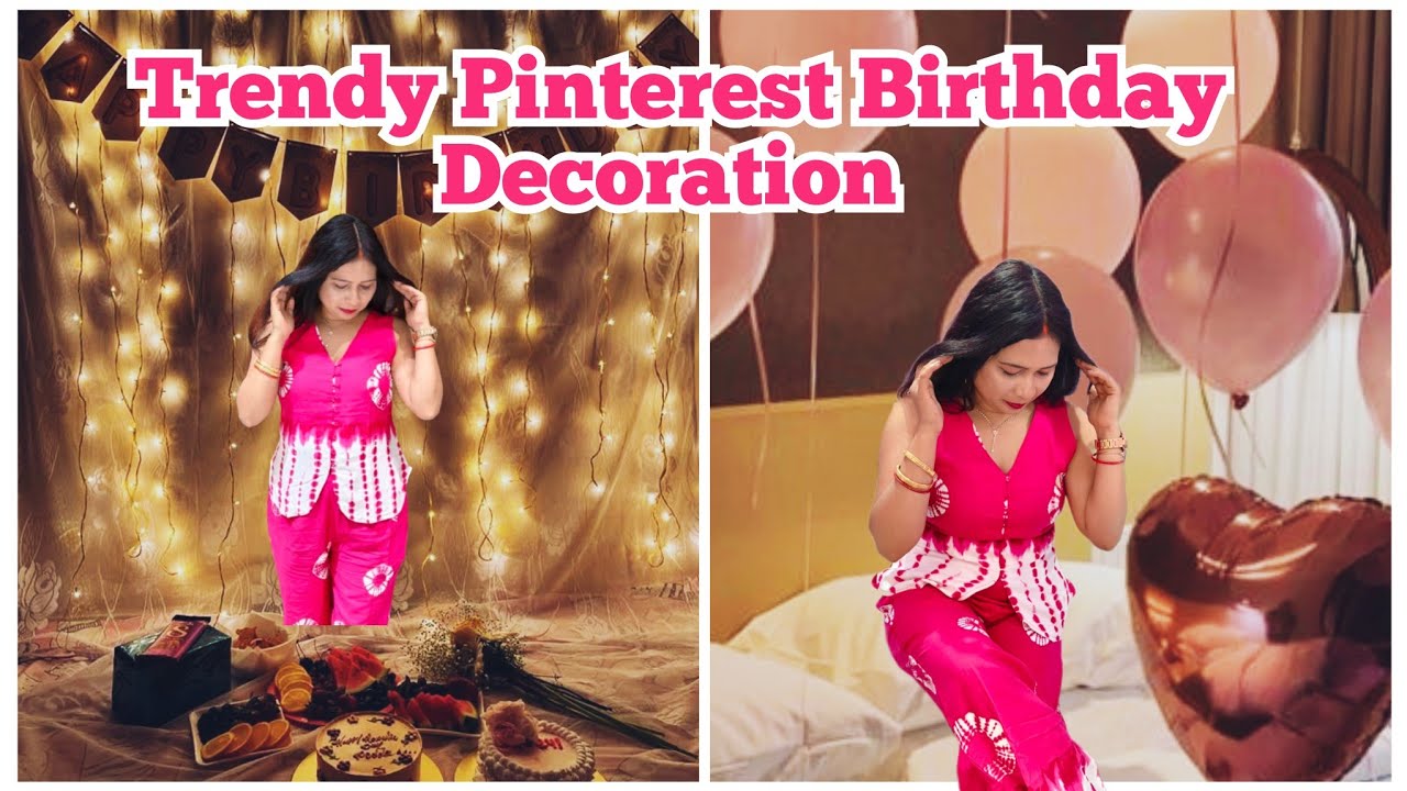 Trendy Pinterest Birthday Decoration 2026 | Birthday Decoration Ideas| Anniversary Decoration Ideas 