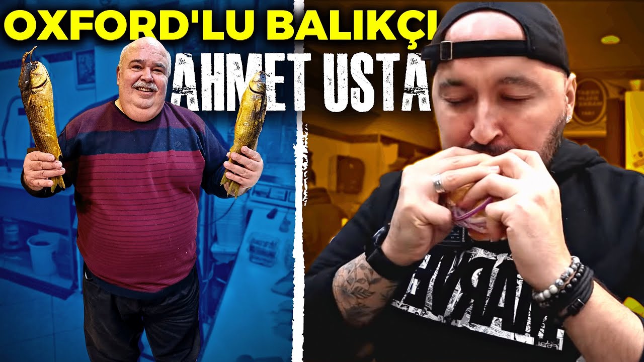 OXFORDLU BALIKÇI AHMET USTA! BEYOĞLU BALIK PAZARI!
